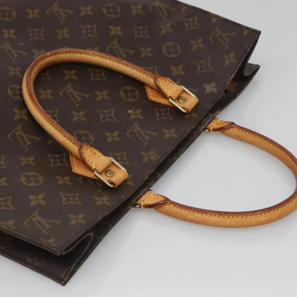 LOUIS VUITTON Monogram Sac Plat Hand Bag - Picture 11 of 16